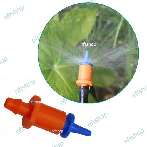 Low Pressure Micro Sprinkler Nozzle Sprayer 360 Selang 7mm