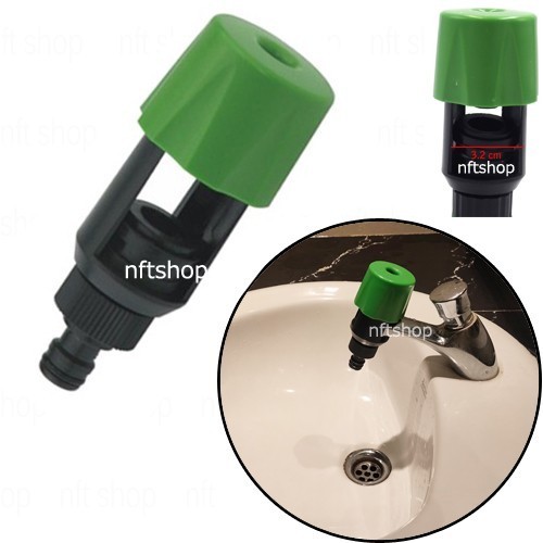 Tap Adapter Kran Wastafel ke Sambungan Selang Quick Release